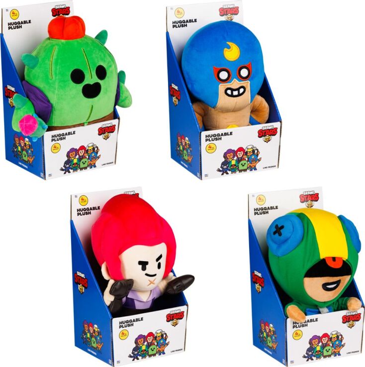 Brawl Stars S1 Λούτρινο 30cm-4 Σχέδια (080240) (2)