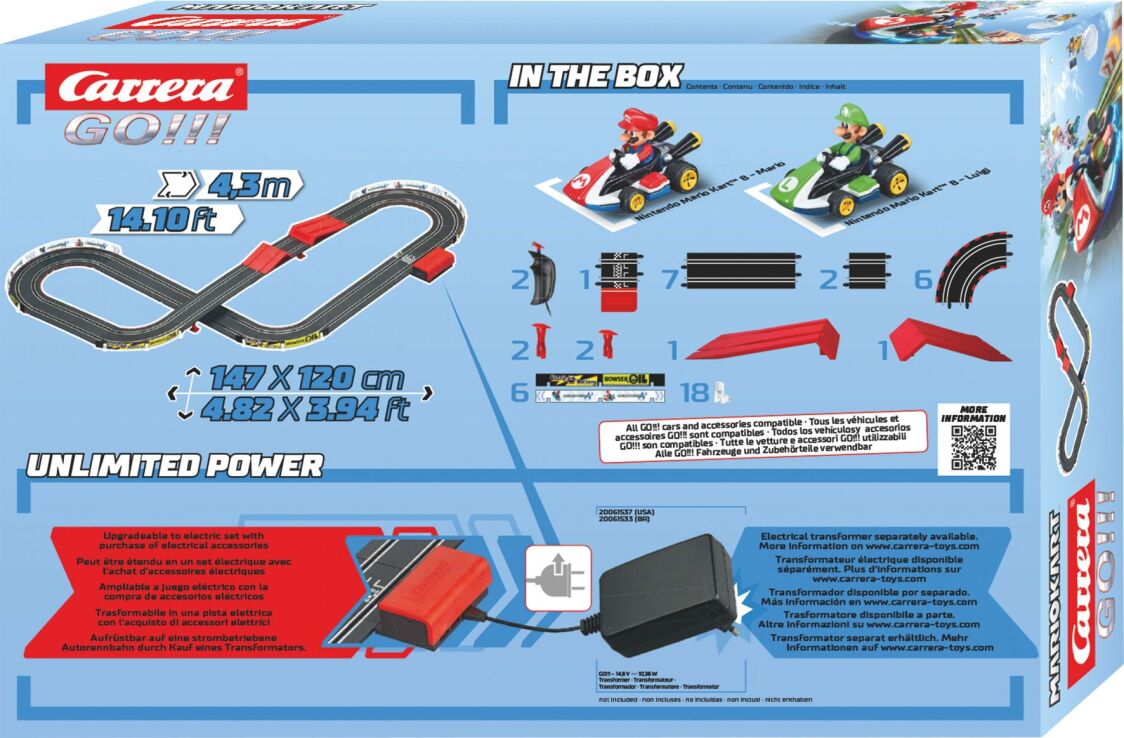 Carrera Go!Αυτοκινητόδρομος B/O Mario Kart 8 1:43 (110245) (4)