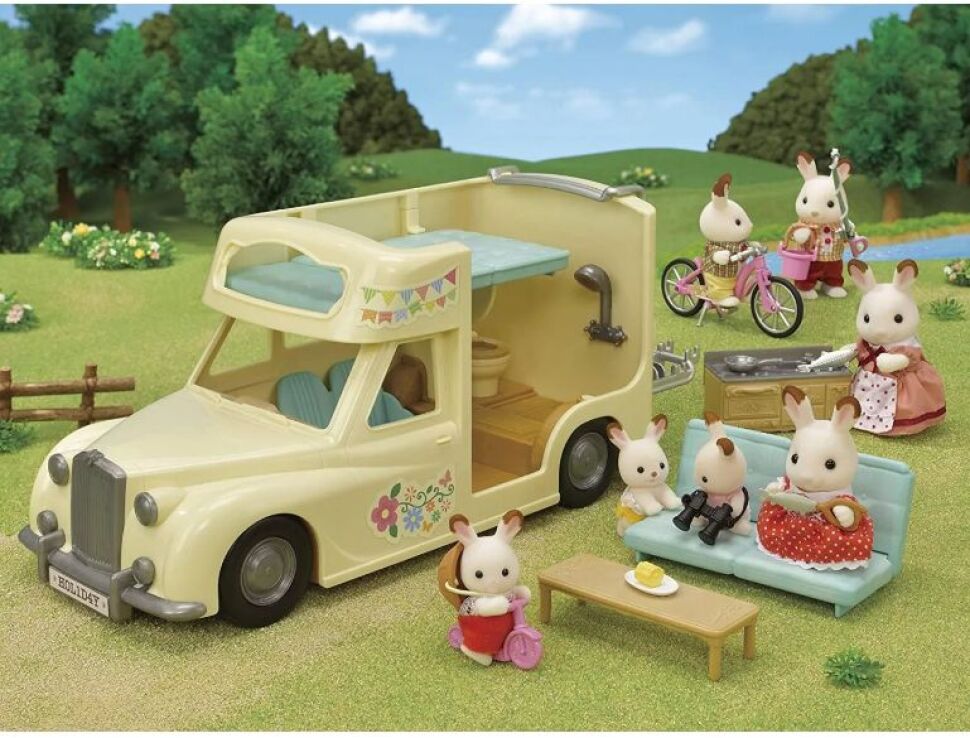 Sylvanian Families Οικογενειακό Τροχόσπιτο (061523-5454) (5)