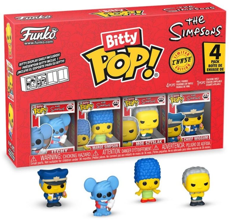 Bitty Pop!Itchy-The Simpsons 4Τμχ (103548) (0)