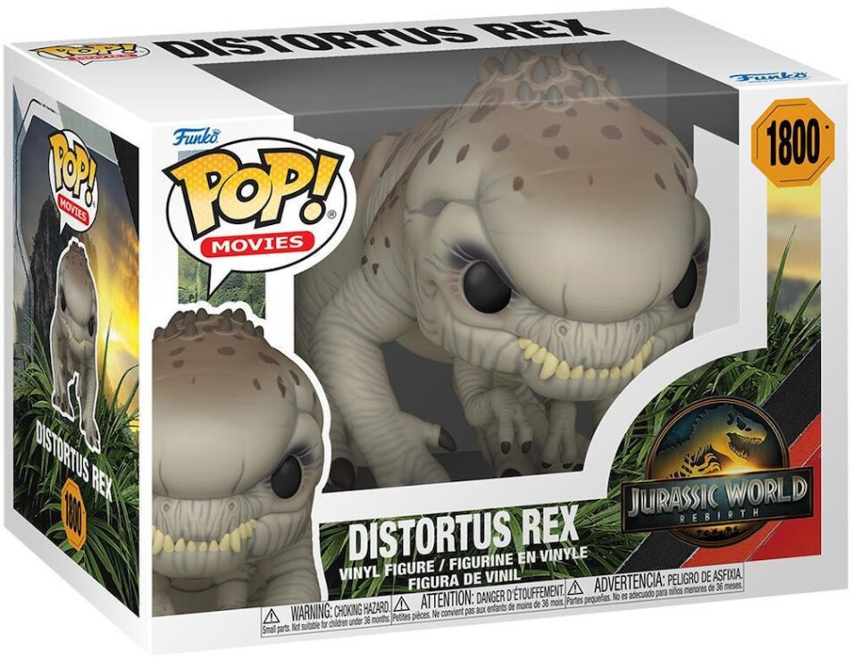 POP!#1800 Distortus Rex-Jurassic World:Rebirth (103569) (1)