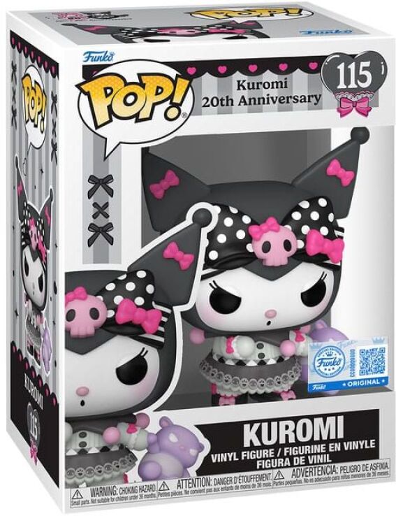 POP!#115 Φιγούρα Kuromi(With Toy) 20th Anniversary-Sanrio (104343) (1)