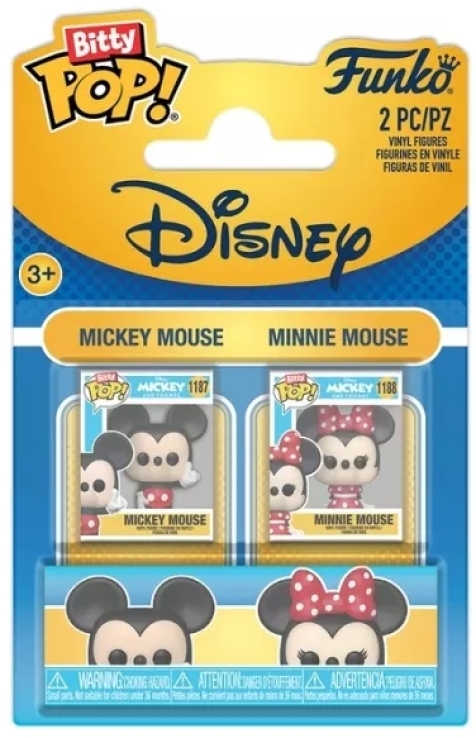 Bitty Pop!Mickey & Minnie-Disney 2Τμχ (104573) (0)