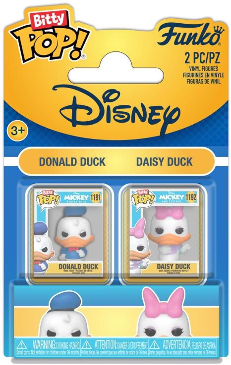 Bitty Pop!Donald & Daisy-Disney 2Τμχ (104574) (0)