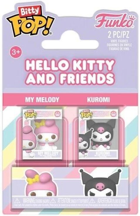 Bitty Pop!My Melody & Kuromi-Sanrio Σετ 2Τμχ (105161) (0)