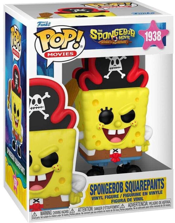POP!#1938 Φιγούρα Spongebob Squarepants(Pirate)-Spongebob (107365) (1)