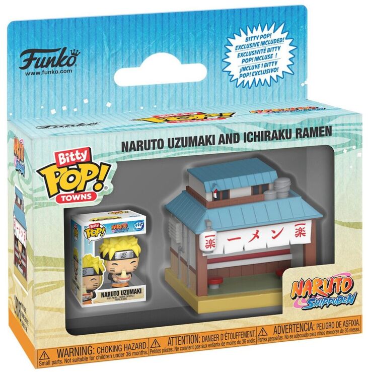 Bitty Pop!Towns:Naruto Shippuden-Naruto Uzumaki & Ichiraku Ramen (108446) (1)