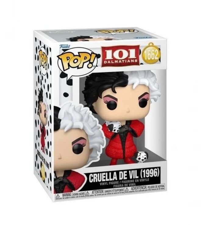 POP!#1662 Φιγούρα Cruella De Vil(1996)-Disney:101 Dalmatians (108509) (1)