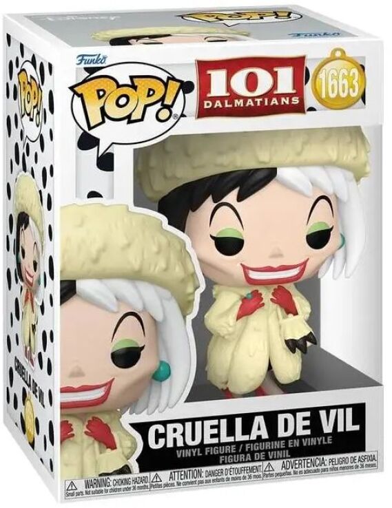 POP!#1663 Φιγούρα Cruella De Vil-Disney:101 Dalmatians (108510) (1)