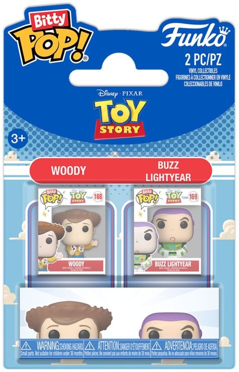 Bitty Pop!Woody & Buzz Lightyear-Toy Story 2Τμχ (112845) (0)