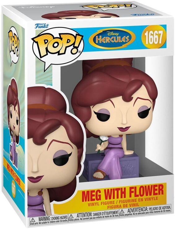 POP!#1667 Φιγούρα Meg With Flower-Disney:Hercules (077883) (1)