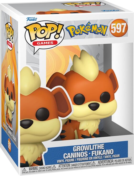 POP#597 Growlithe Caninos Fukano-Pokemon (083875) (1)