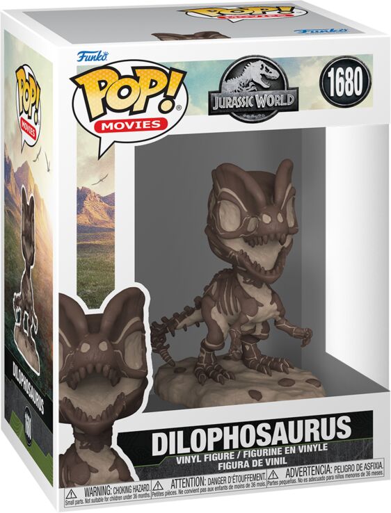 POP!#1680 Dilophosaurus-Jurassic World (098560) (1)