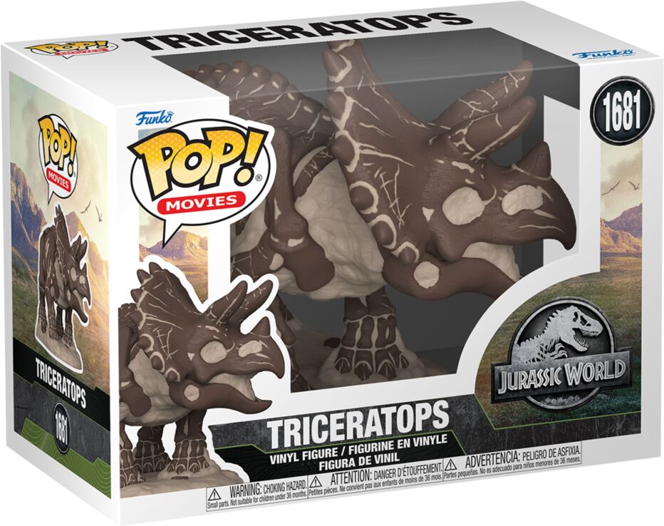 POP!#1681 Triceratops-Jurassic World (098561) (1)