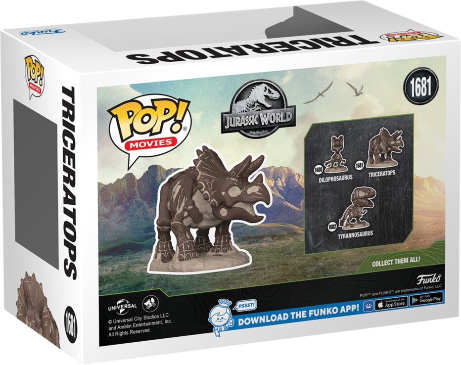 POP!#1681 Triceratops-Jurassic World (098561) (2)