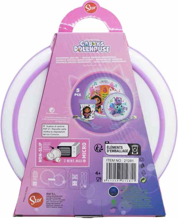 Stor Σετ Φαγητού 5Τμχ Gabby's Dollhouse (101855) (2)