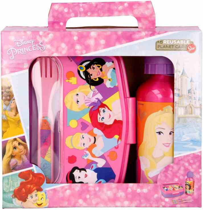 Stor Σετ Παγούρι & Δοχείο Φαγητού 4Τμχ Princess (101856) (1)