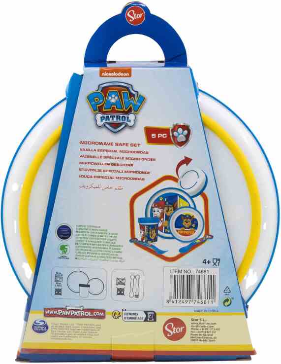 Stor Σετ Φαγητού 5Τμχ Paw Patrol (101859) (2)