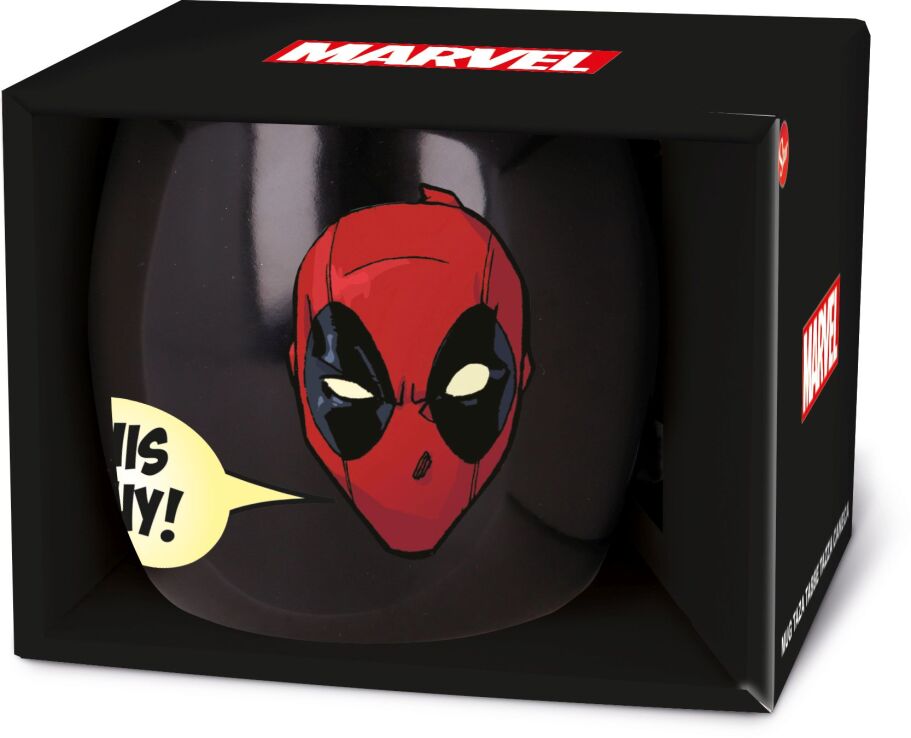 Stor Κούπα Κεραμική Deadpool Globe 385ml (105636) (1)