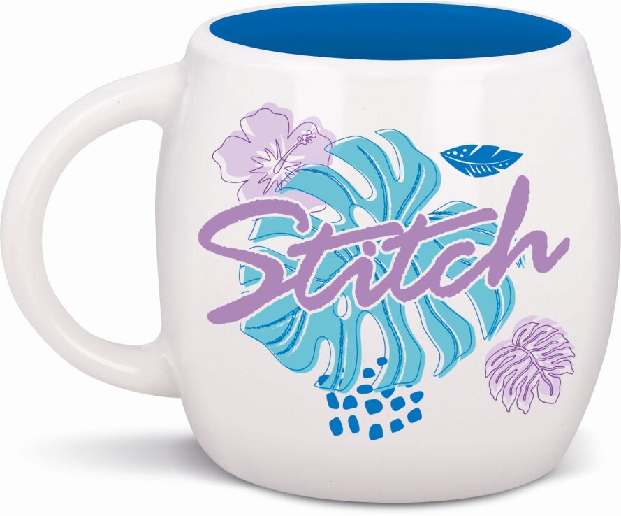 Stor Κούπα Κεραμική Stitch Drawing Globe 385ml (105653) (2)