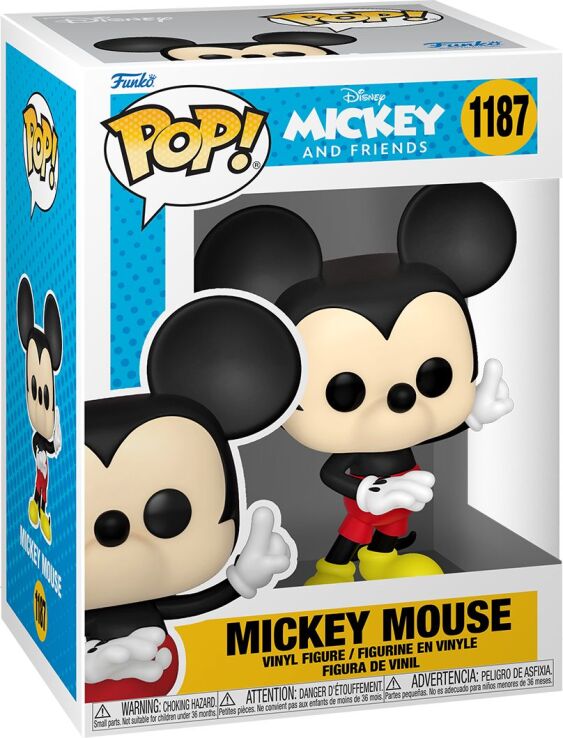 POP!#1187 Mickey Mouse-Disney:Mickey & Friends (072734) (1)