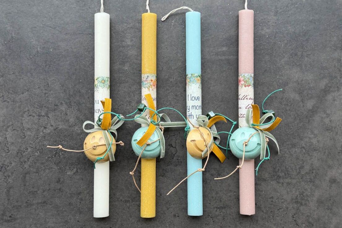 Λαμπάδα Σαπούνι Χαμόγελο-4 Σχέδια (991-996-0510) (0)