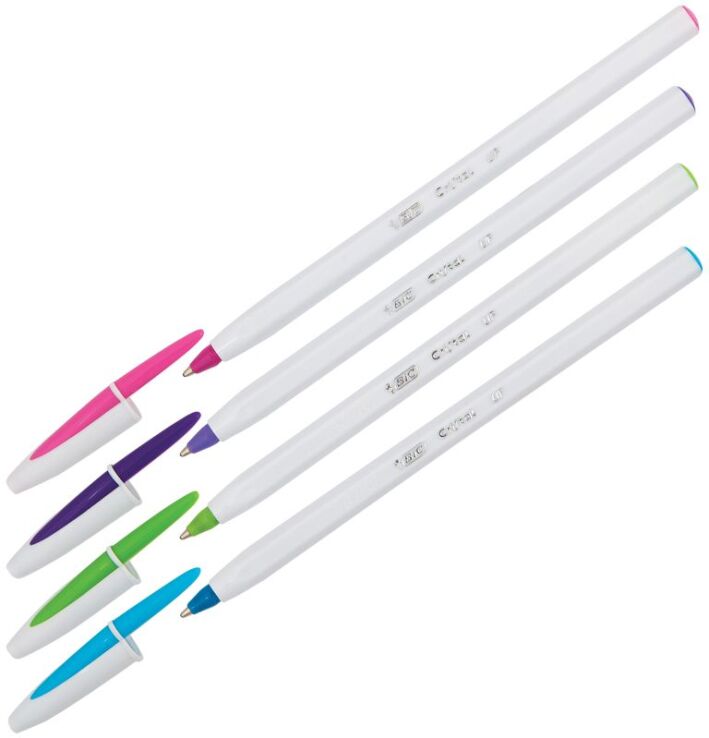 Bic B.Στυλό Cristal Up-4 Σχέδια-1 Τμχ (950446) (1)