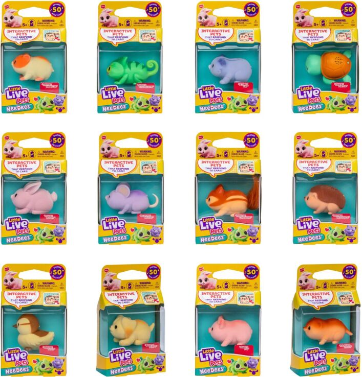 Little Live Pets Ηλεκτρονικό Ζωάκι Needees-12 Σχέδια-1Τμχ (LP700220) (2)
