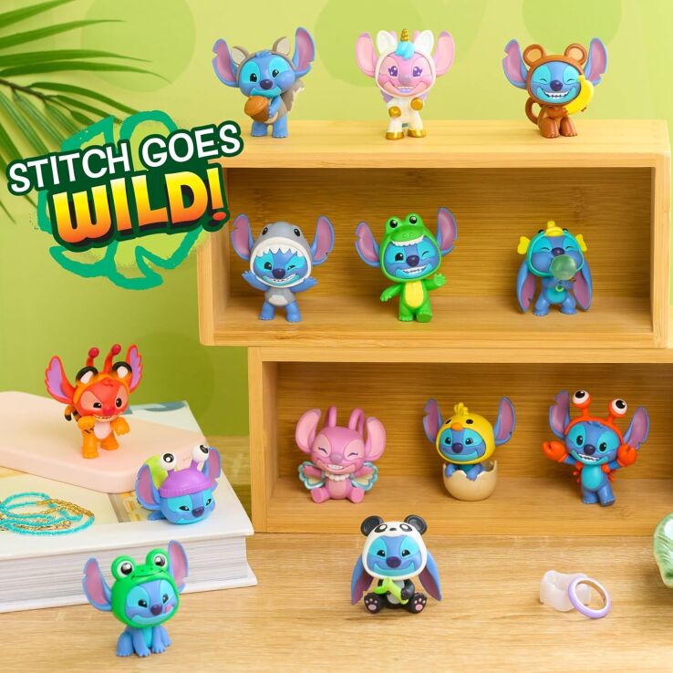 Stitch Φιγούρα Σε Κάψουλα Goes Wild-1Τμχ (TTC57000) (4)