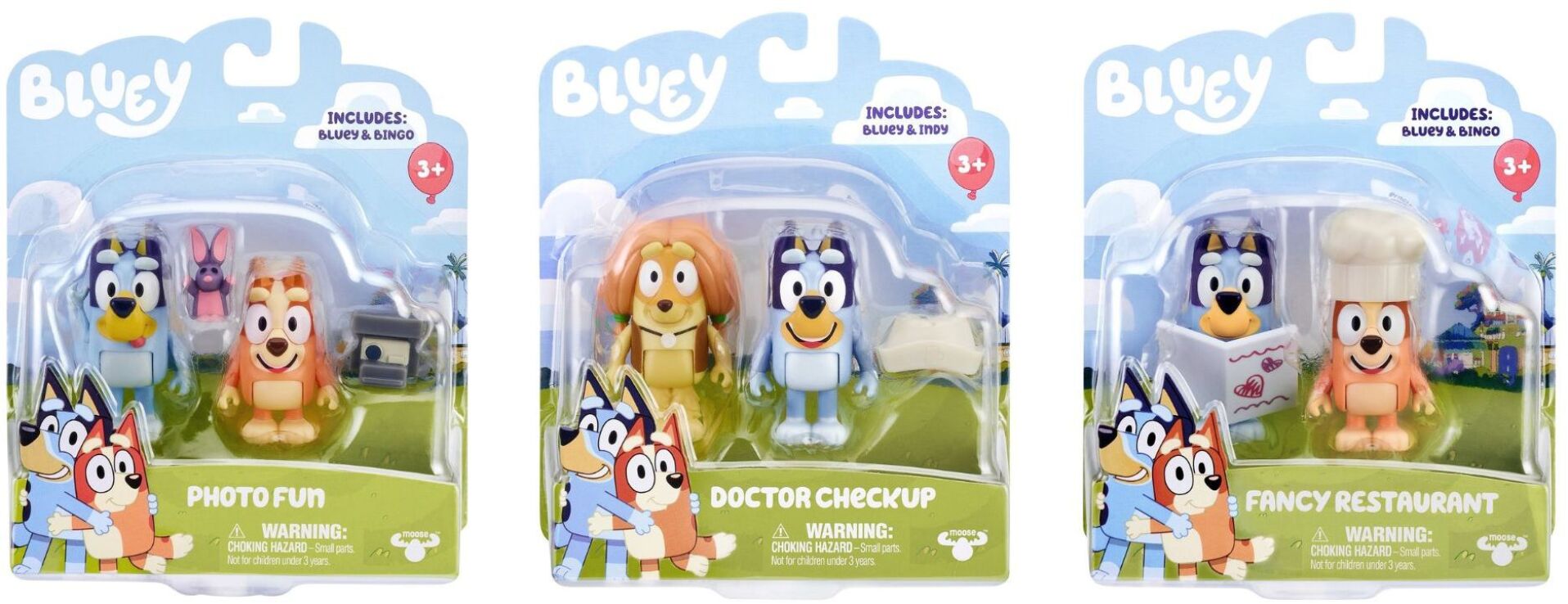 Bluey S4 Φιγούρες 2Τμχ-3 Σχέδια (13044) (2)