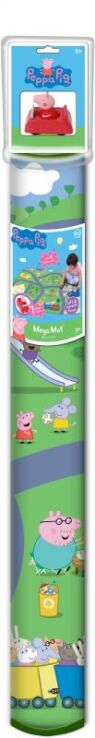 Peppa Pig Megamat Χαλάκι Original Αφρώδες Με Όχημα Peppa (PP022000) (1)