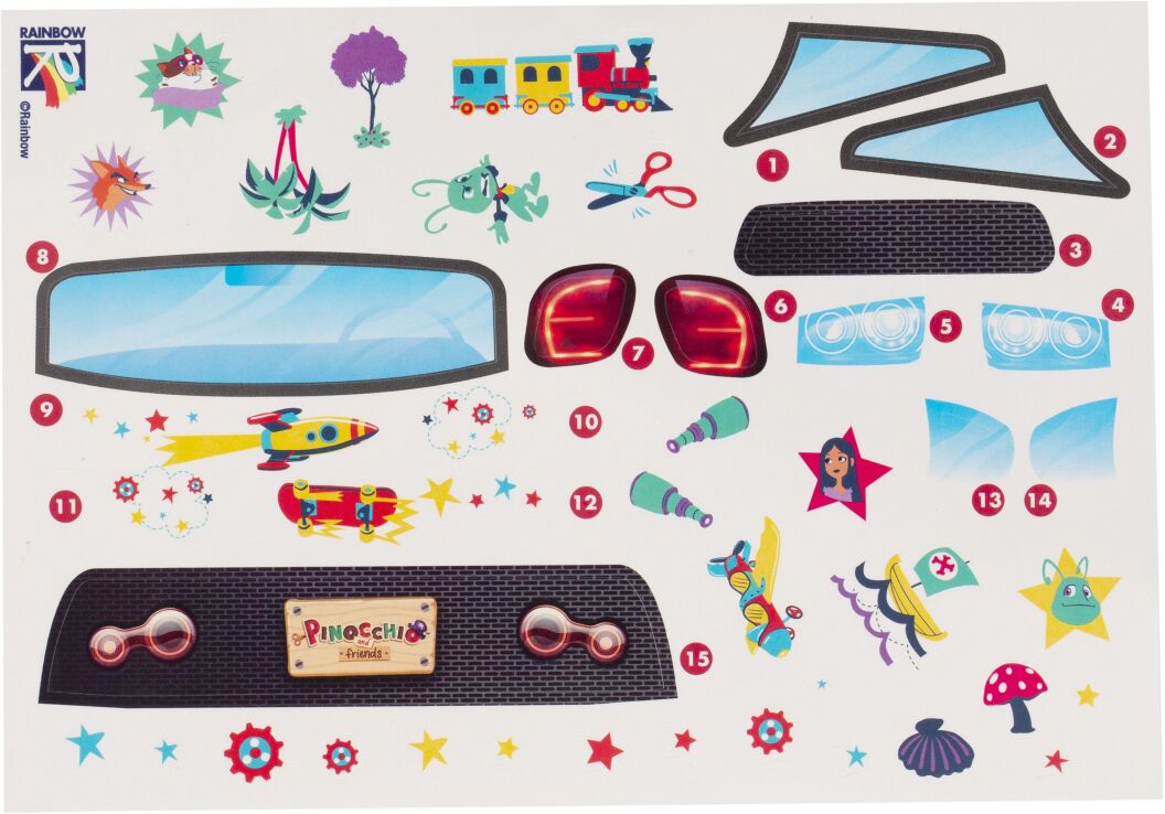 Πινόκιο Το Αυτοκίνητο Της Φρίντα-2 Σχέδια (PNH04000) (9)