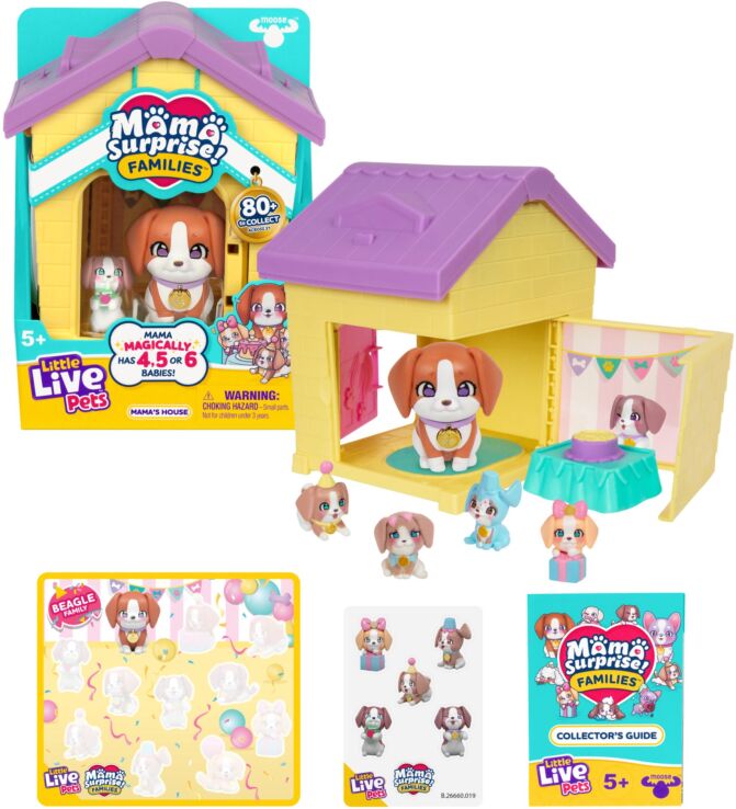 Little Live Pets Mama Surprise Families Σπιτάκια Με Σκυλάκια-4 Σχέδια (LP306000) (2)