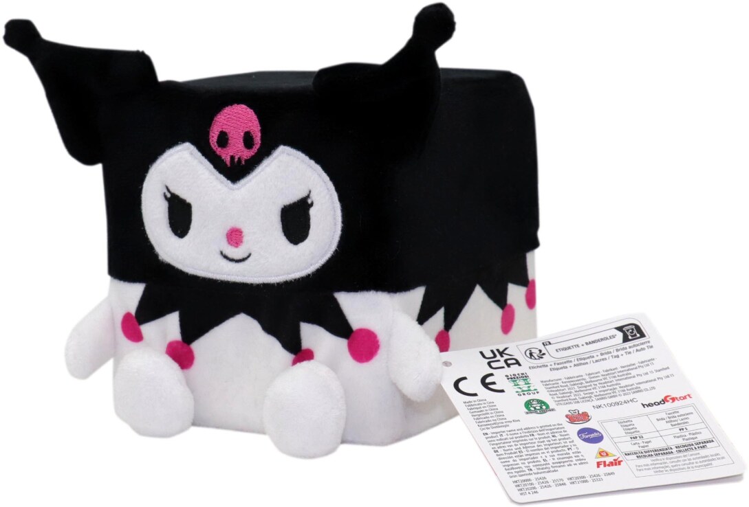 Hello Kitty Λούτρινο Cubeez Kuromi 10cm (HKT20200) (1)
