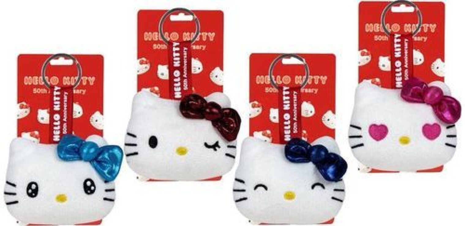 Hello Kitty Λούτρινο Μπρελόκ 7cm-4 Σχέδια (760023891) (2)