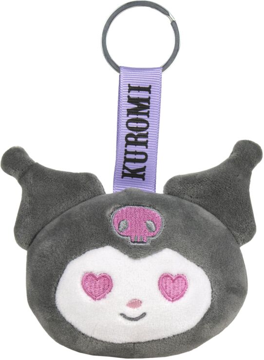 Hello Kitty Kuromi Λούτρινο Μπρελόκ 7cm-3 Σχέδια (760025505) (3)