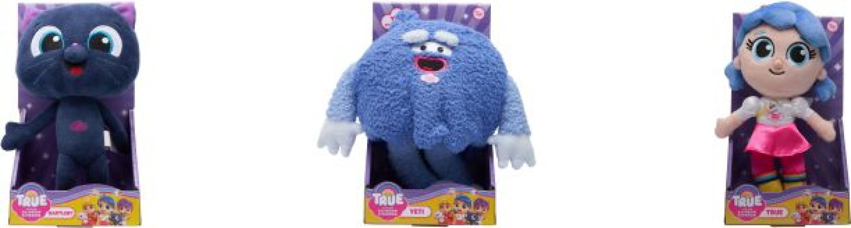 True & The Rainbow Kingdom Λούτρινο Με Ήχους 23cm-3 Σχέδια (TRK03000) (2)