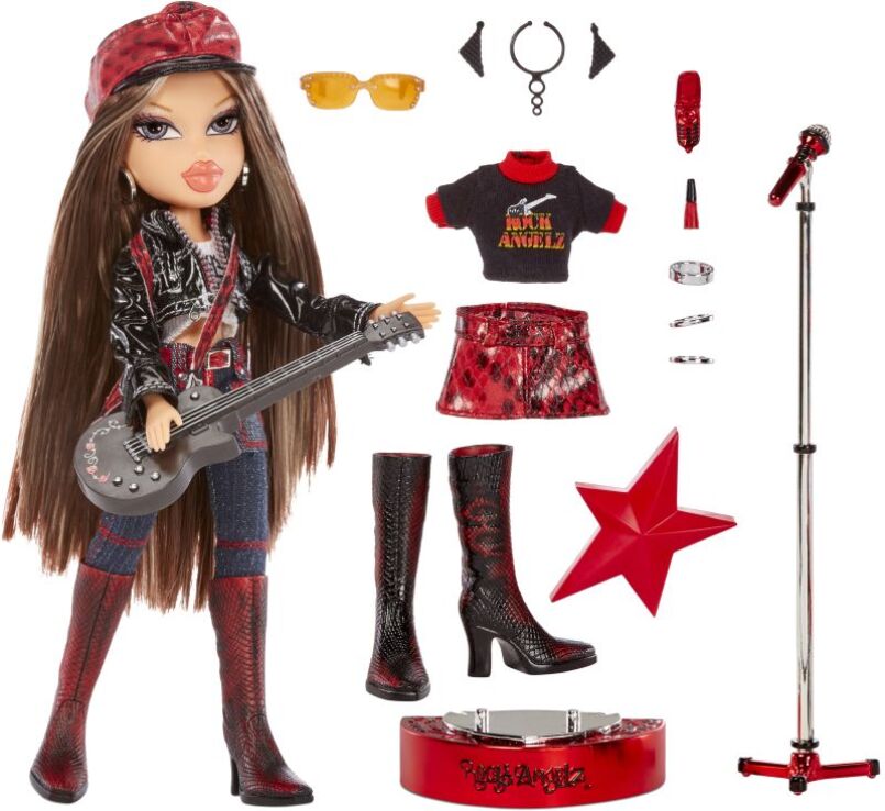 Bratz Κούκλα Rock Angelz-5 Σχέδια (577775 EUC) (0)