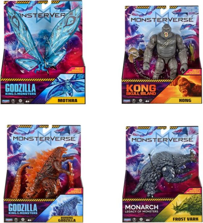 Godzilla X Kong Φιγούρα 15cm-4 Σχέδια (MNT01000) (2)