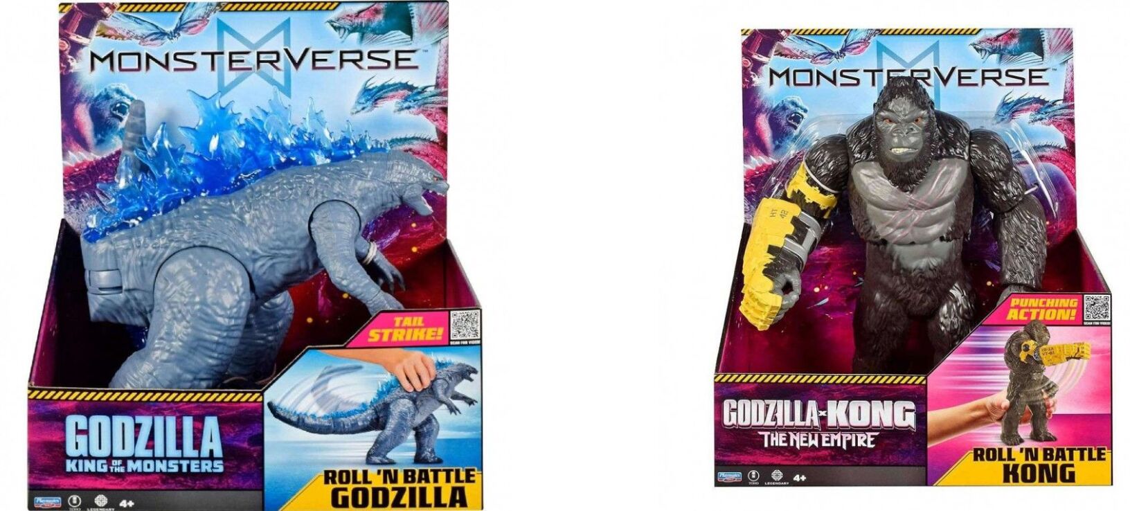 Godzilla X Kong Φιγούρες Γίγας Με Κίνηση 28cm (MN320100A) (2)