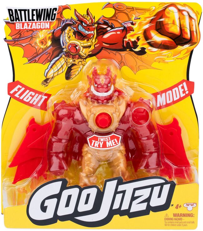 Goo Jit Zu Φλογερός Μαχητοπτέρυγος Blazagon (GJT74000) (1)
