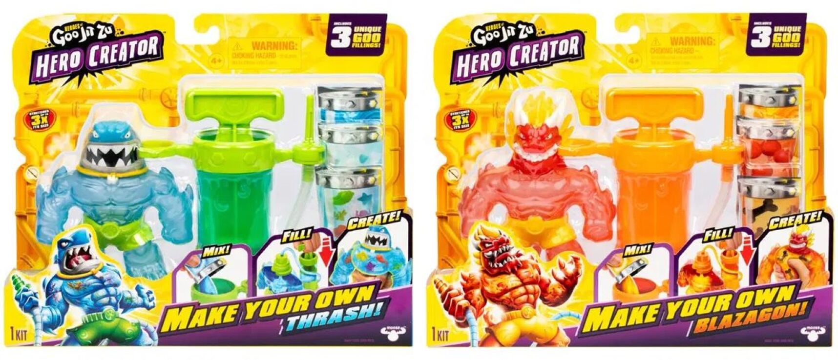 Λαμπάδα Goo Jit Zu Hero Creator-2 Σχέδια (42784) (2)