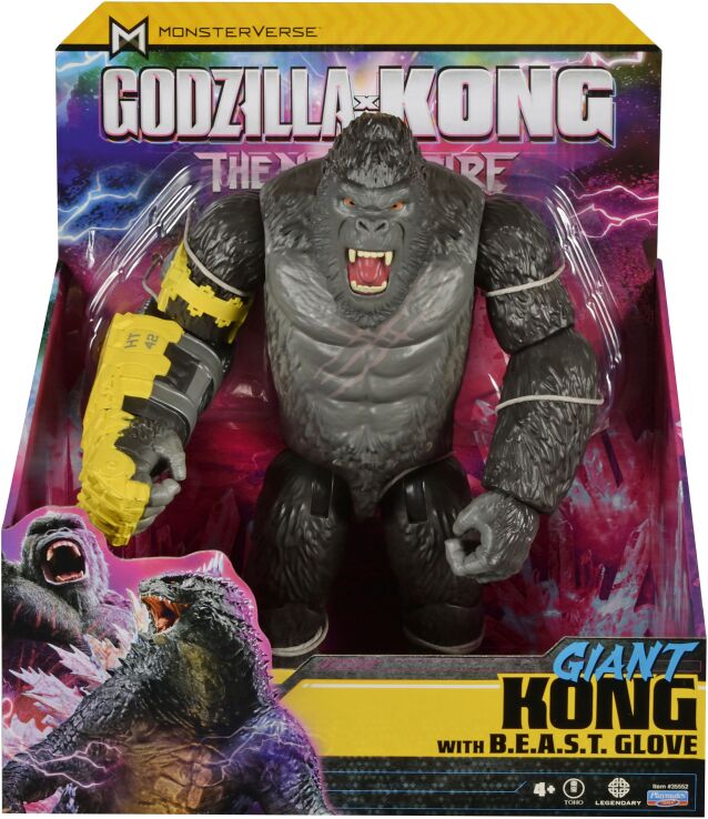Godzilla X Kong Φιγούρα Γίγας 28cm-3 Σχέδια (MN300000) (2)