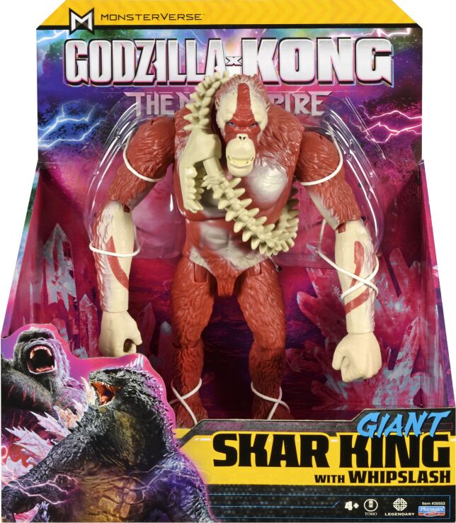 Godzilla X Kong Φιγούρα Γίγας 28cm-3 Σχέδια (MN300000) (3)