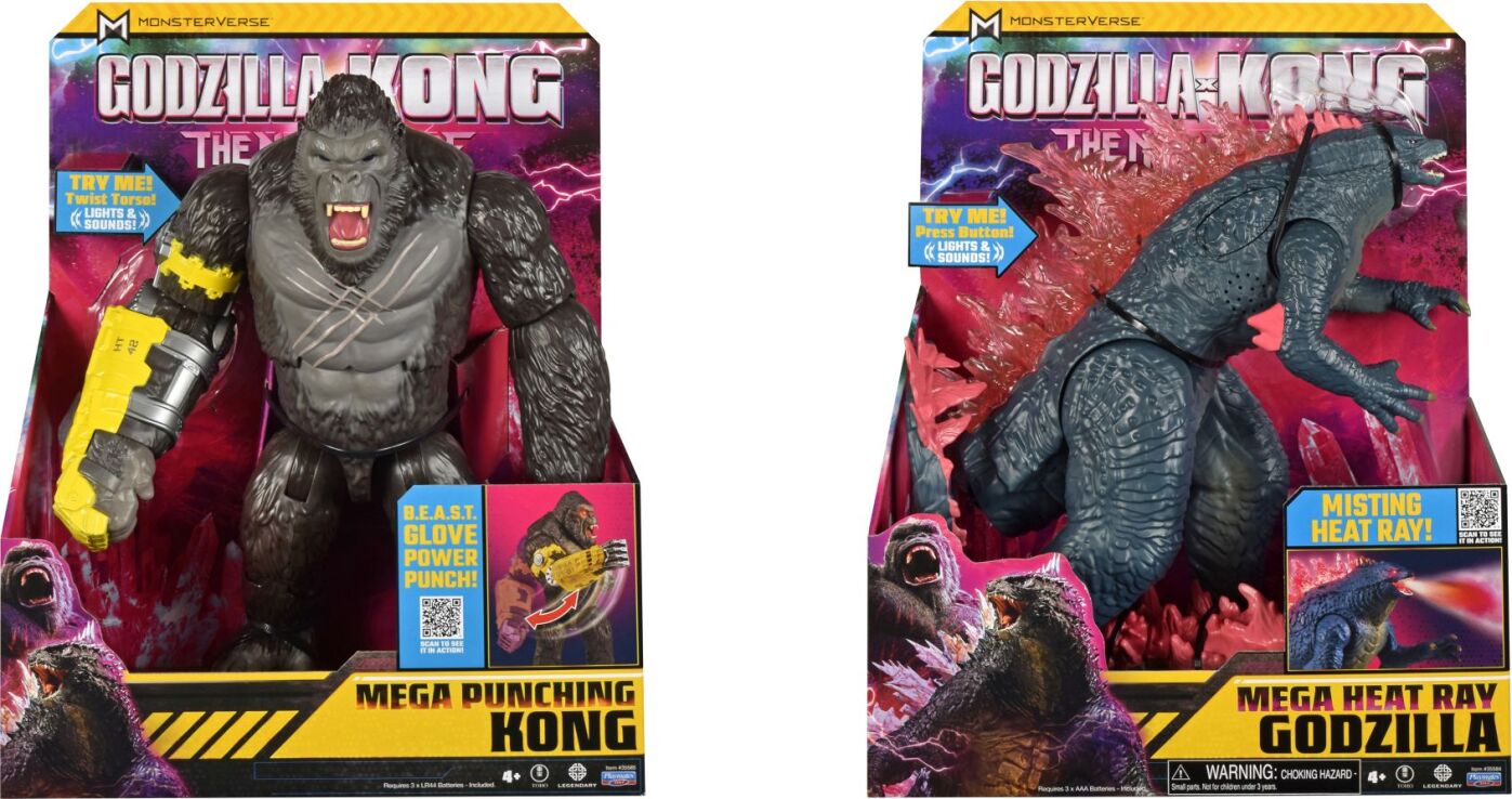Godzilla X Kong Φιγούρες Γίγας 33cm-2 Σχέδια (MN308000) (2)