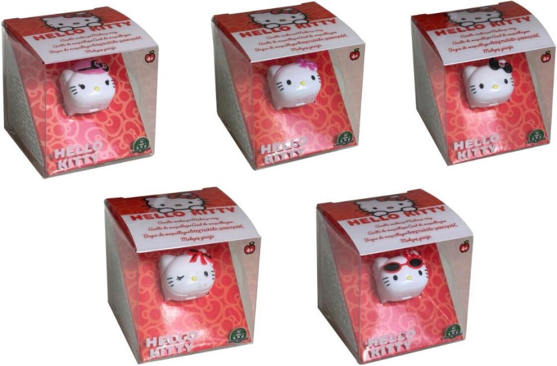 Hello Kitty Δαχτυλίδι-5 Σχέδια-1Τμχ (HKTE6000) (0)