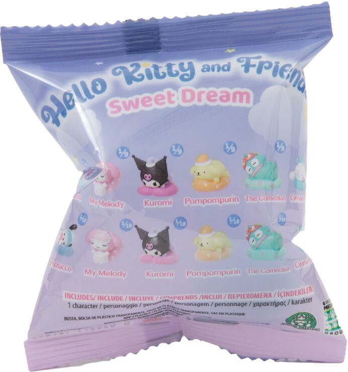 Hello Kitty Φιγούρα Sweet Dream 4cm-12 Σχέδια-1Τμχ (HKT35000) (0)