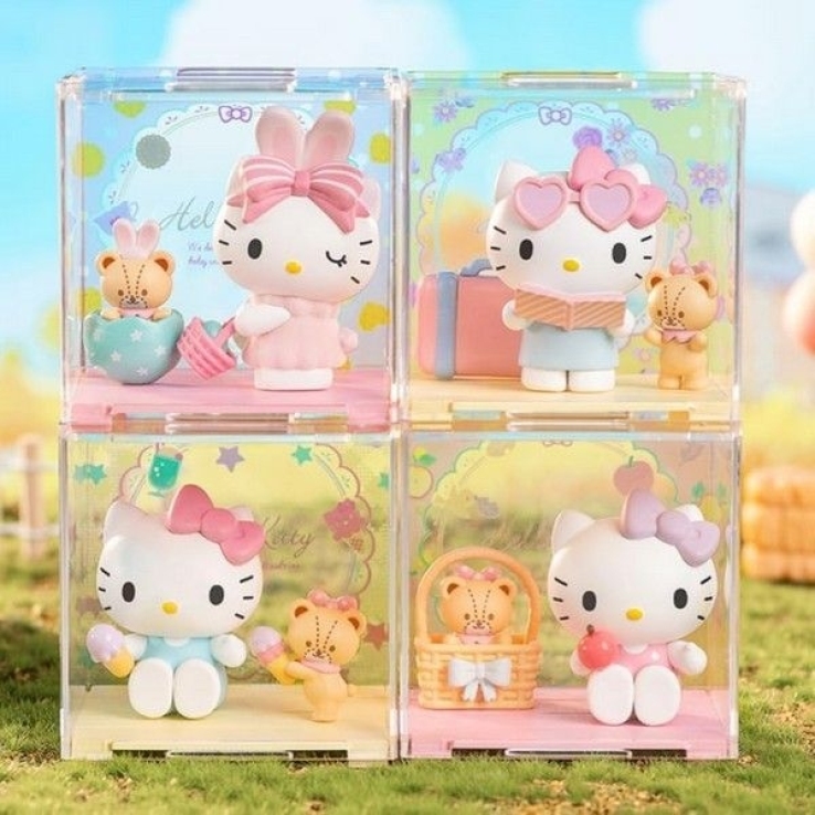 Hello Kitty Mini Box Sweetheart Playmate 6.5cm-9 Σχέδια-1Τμχ (HKT38100) (3)