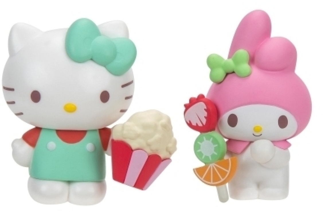 Hello Kitty Σετ 2 Φιγούρων-8 Σχέδια (HKT06000) (6)