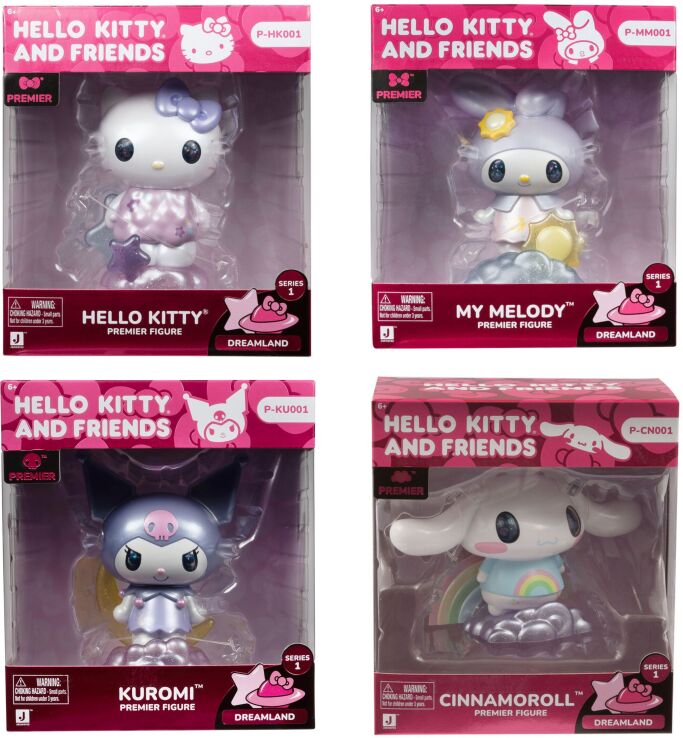 Hello Kitty Φιγούρες Premium 10cm-4 Σχέδια (HKT08000) (2)